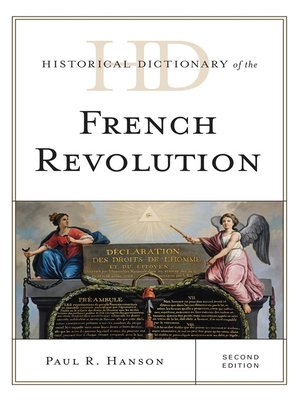 cover image of Historical Dictionary of the French Revolution